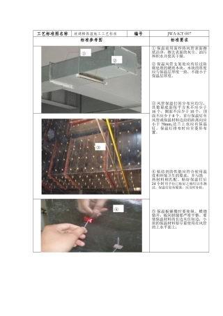 玻璃棉保温施工工艺标准