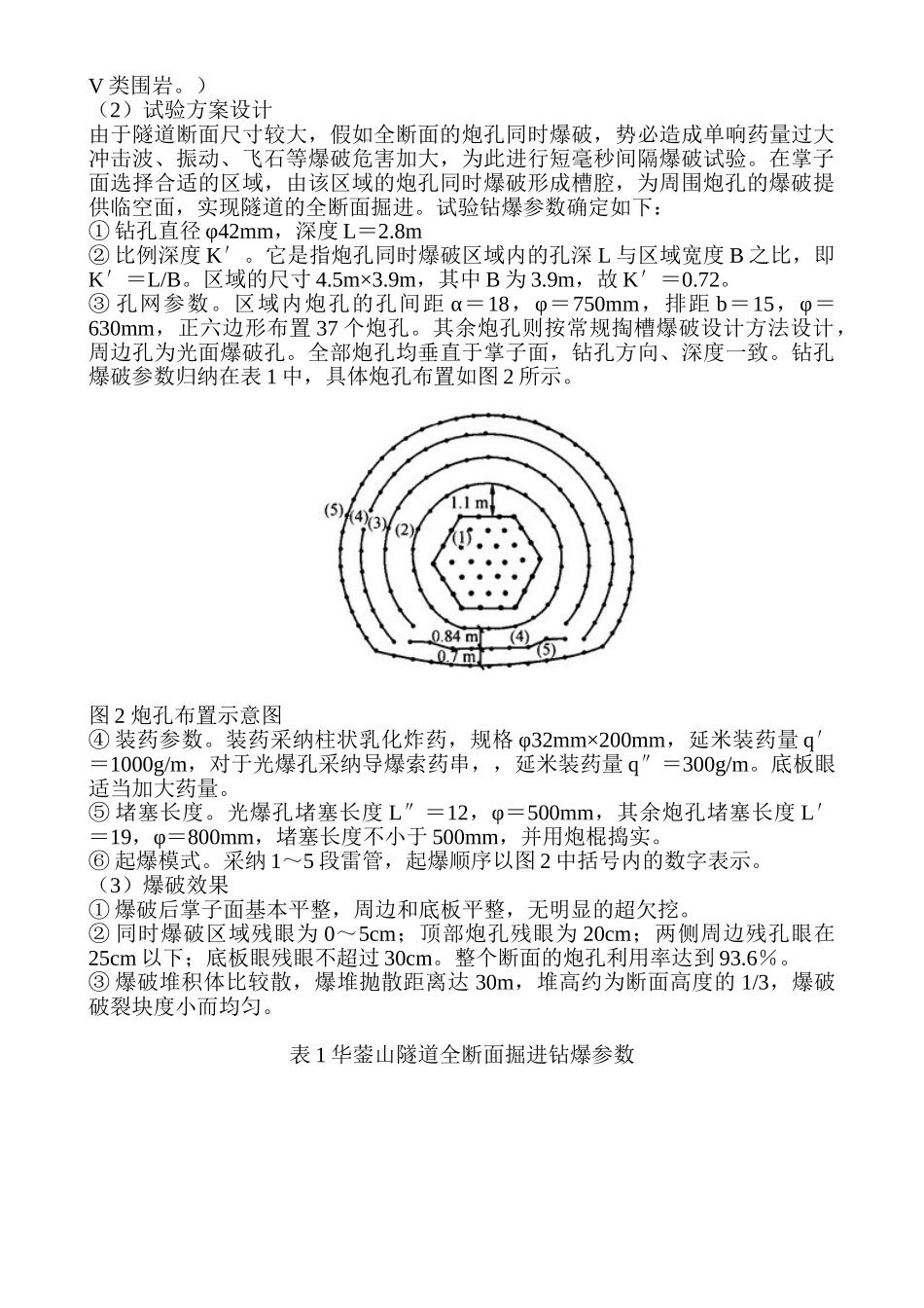 瓦斯隧道掘进爆破新技术_第2页