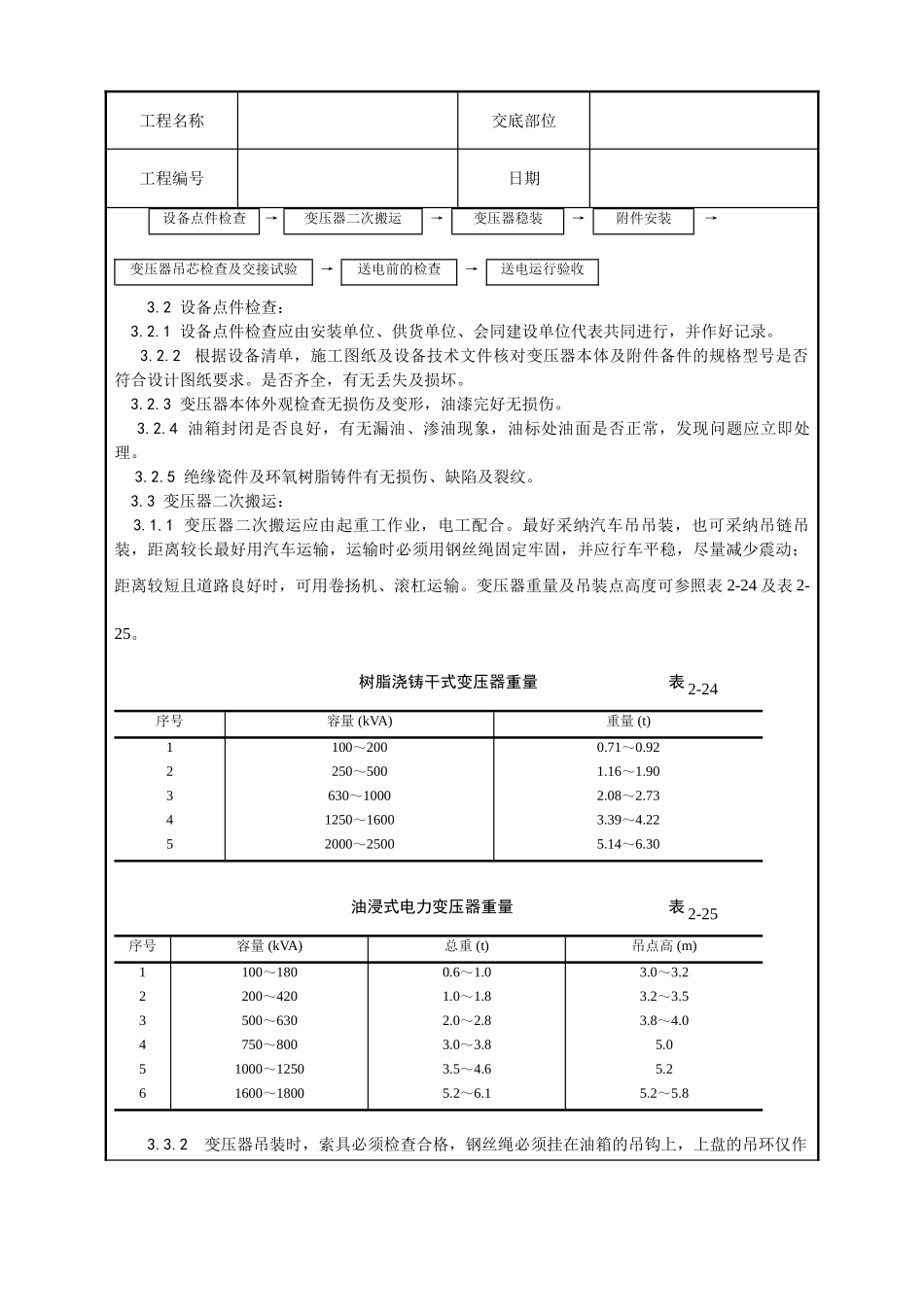 电力变压器安装工艺_第2页