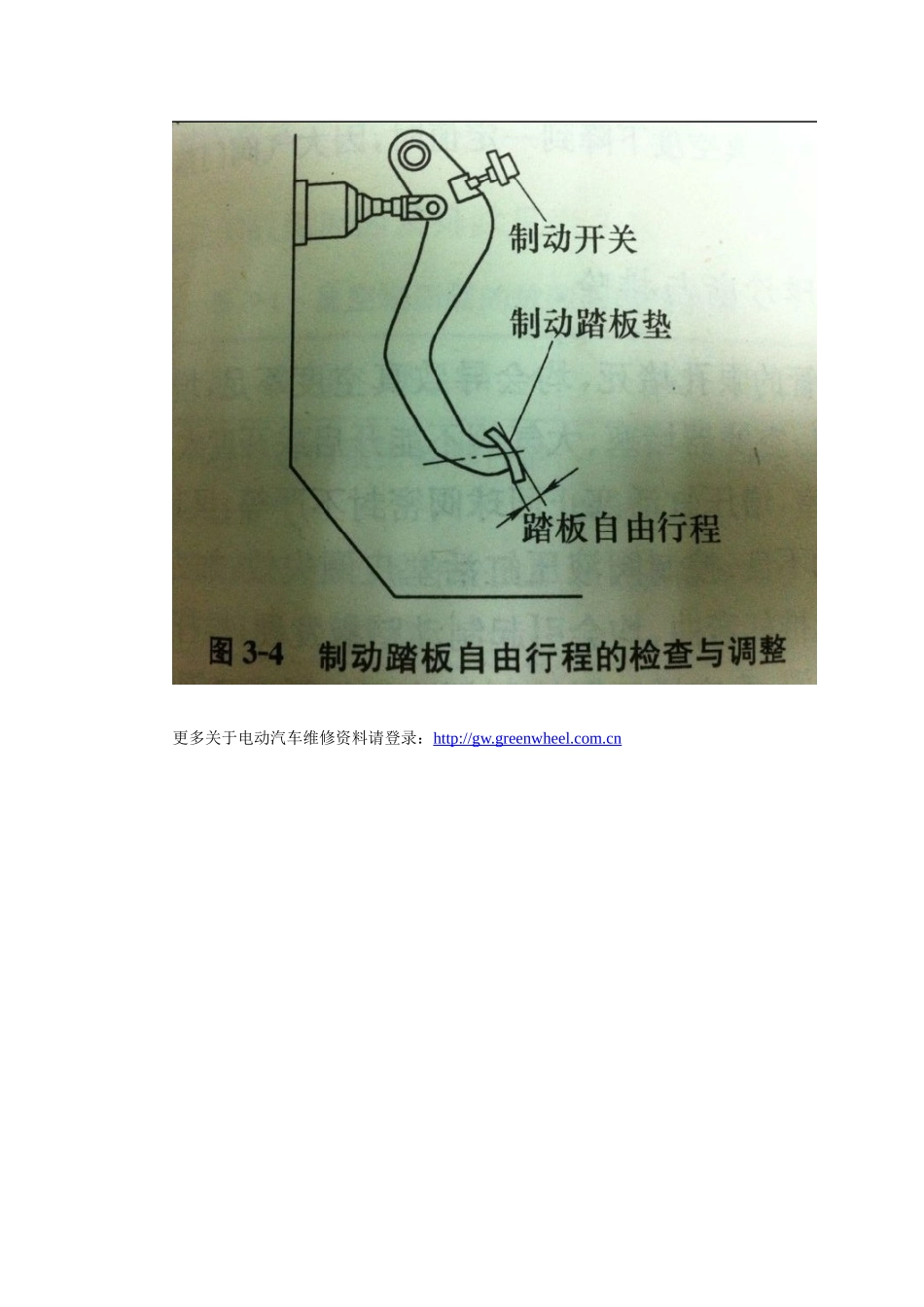 电动客车制动踏板自由行程失调_第3页