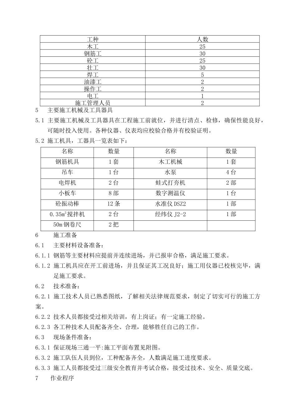 电厂烟囱基础施工作业指导书_第3页