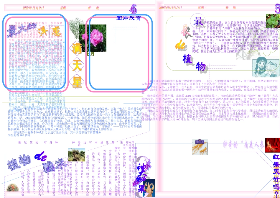 电子手抄报模板1_第2页