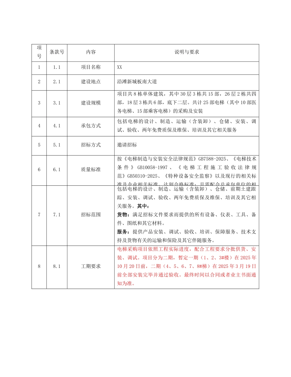 电梯设备采购与安装招标文件26页_第3页