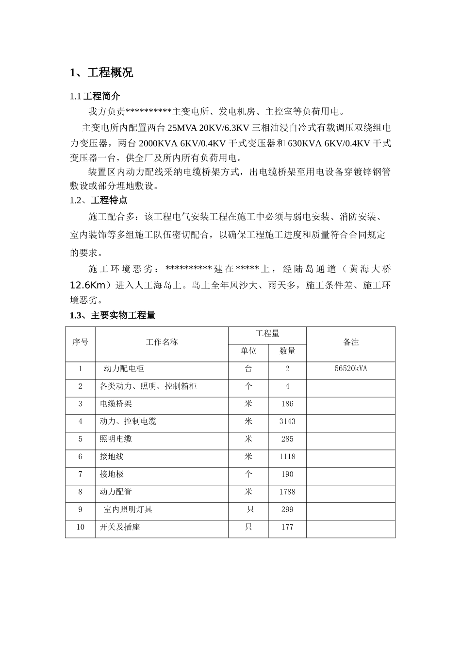 电气安装项目施工方案_第3页