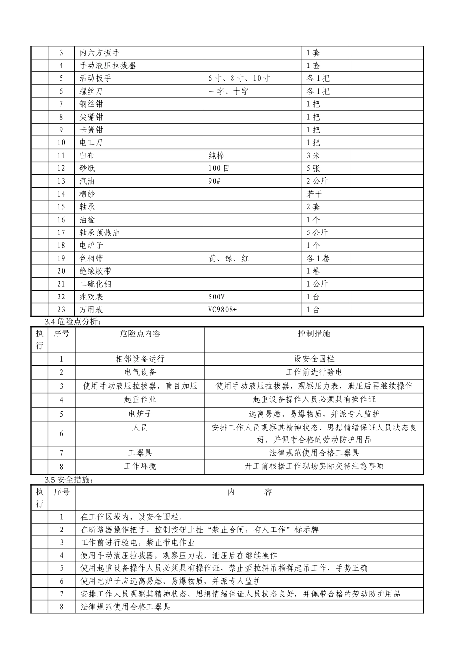 电气检修作业指导书_第3页