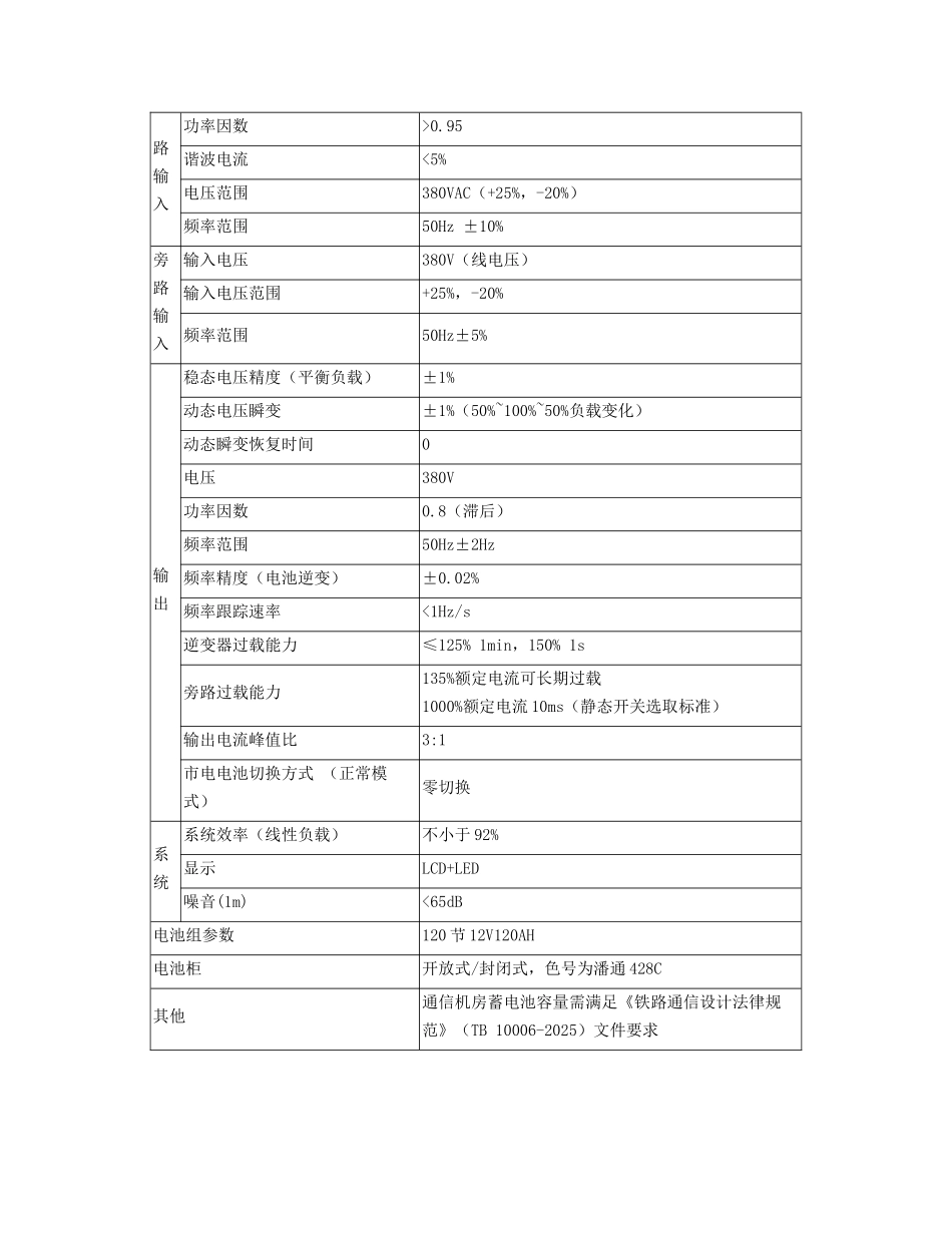 电源系统技术规格书_第3页