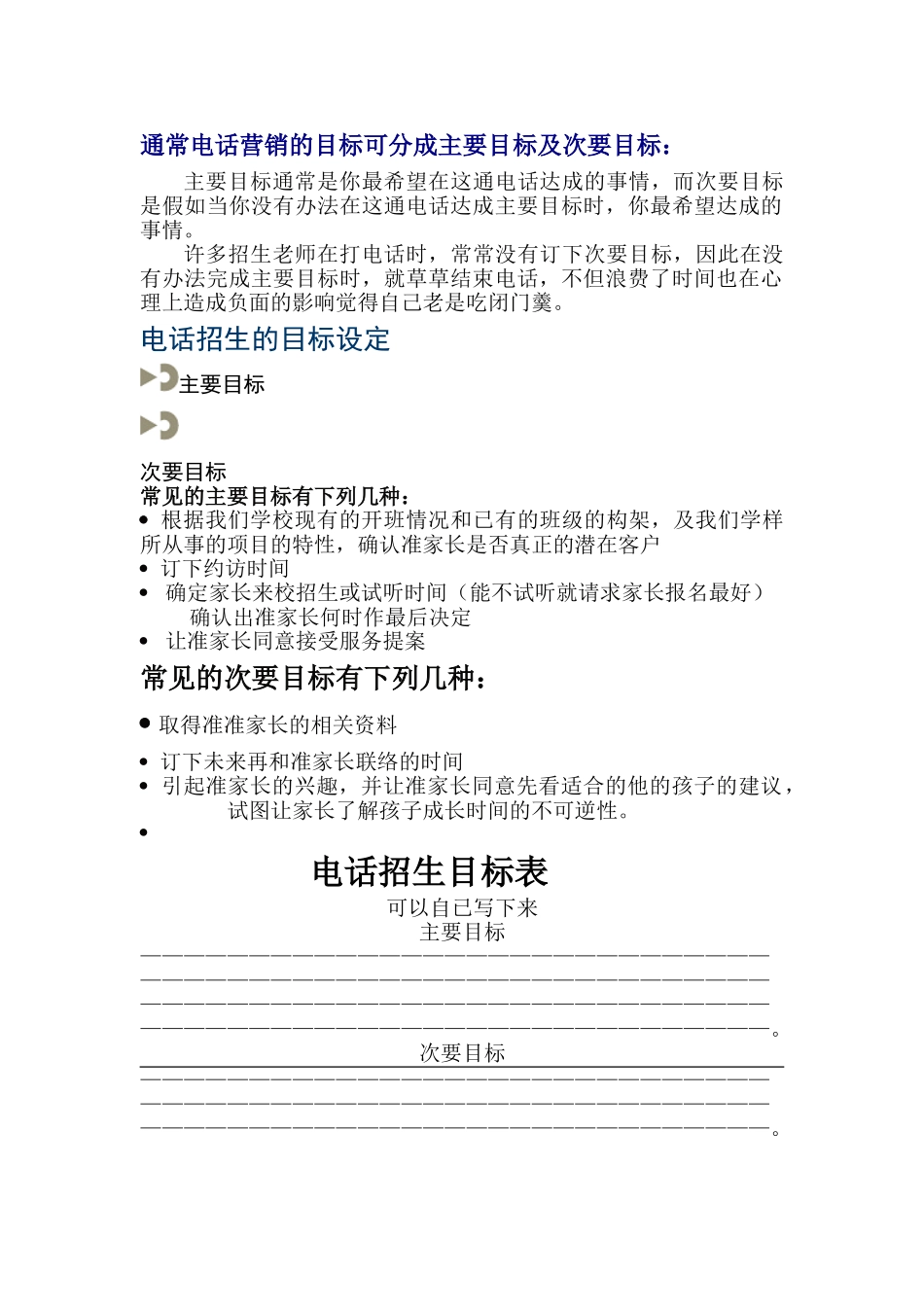 电话招生技巧与实例_第2页