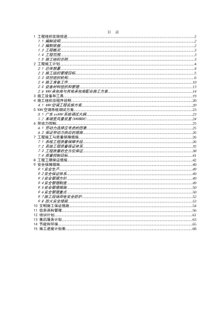 知名大厦空调风系统分项施工方案