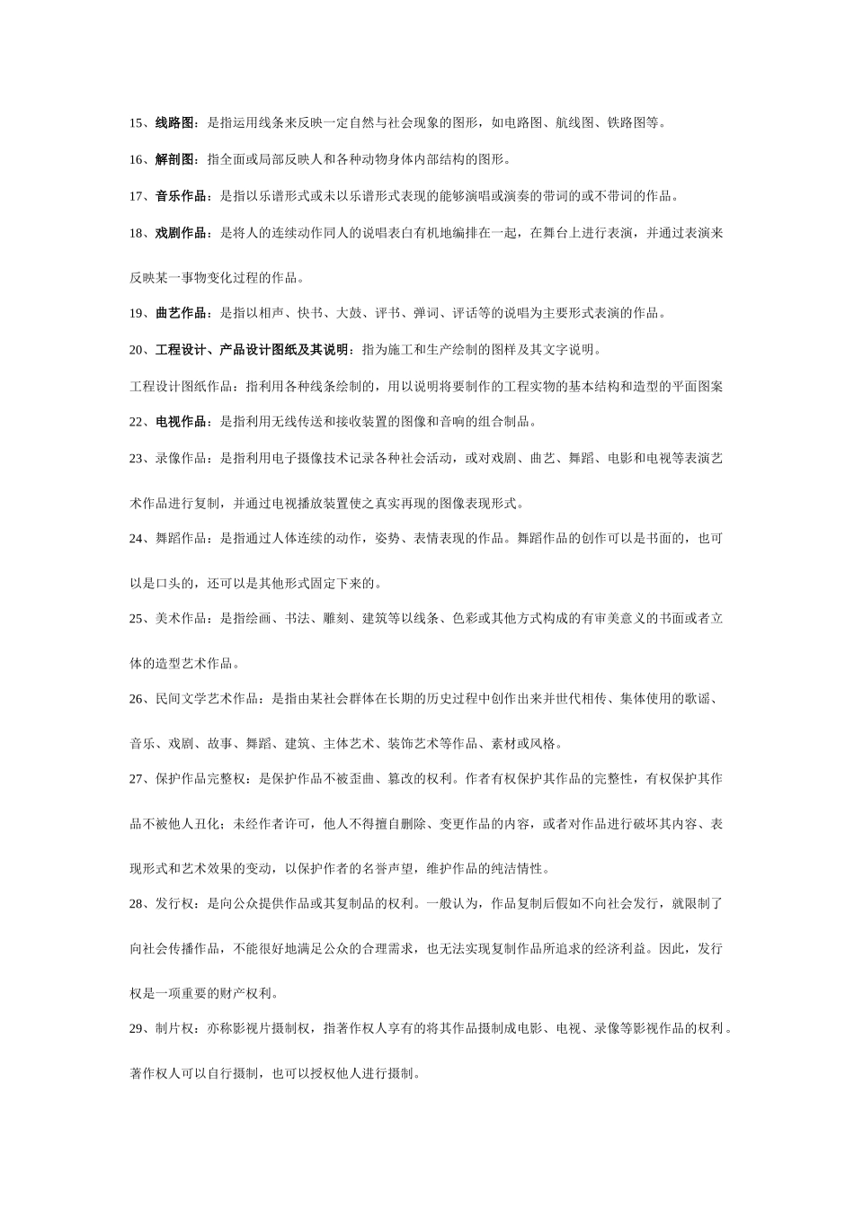 知识产权法名词解释_第2页