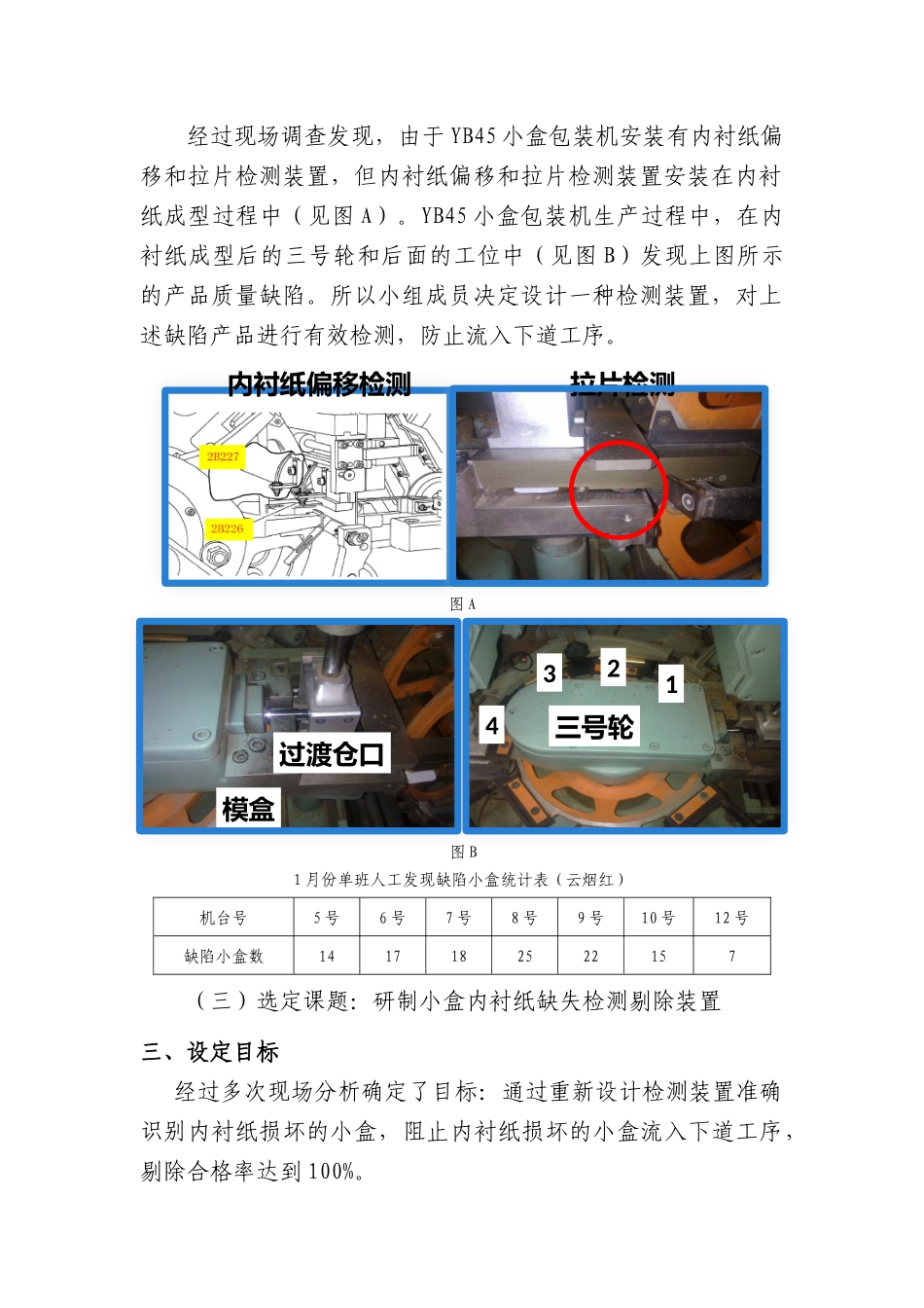 研制小盒内衬纸缺失检测剔除装置-_第2页