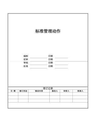 碧桂园莞深区域标准管理动作20250811