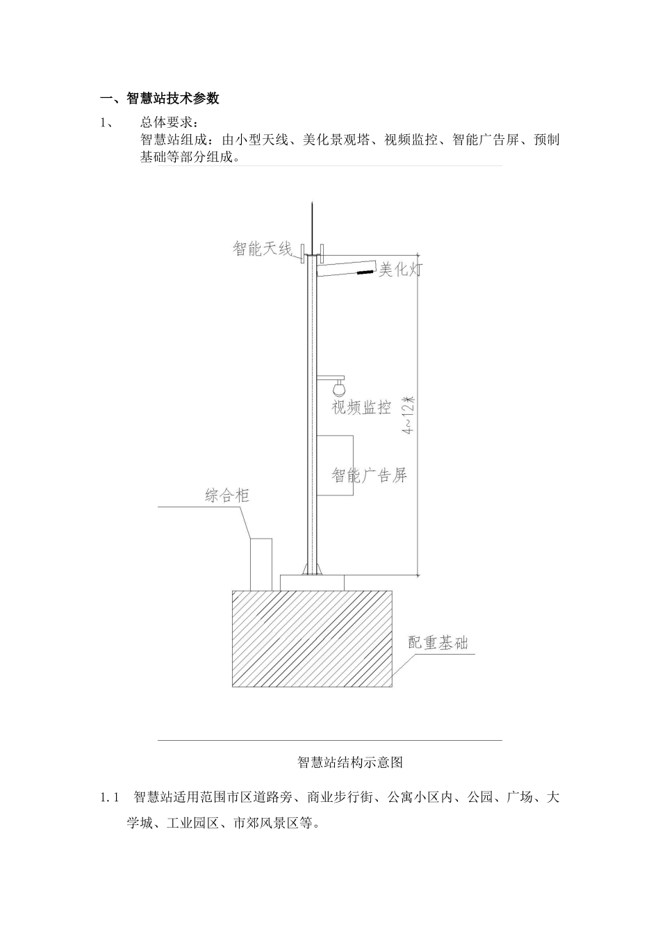 移动通信智慧站技术规范书_第2页