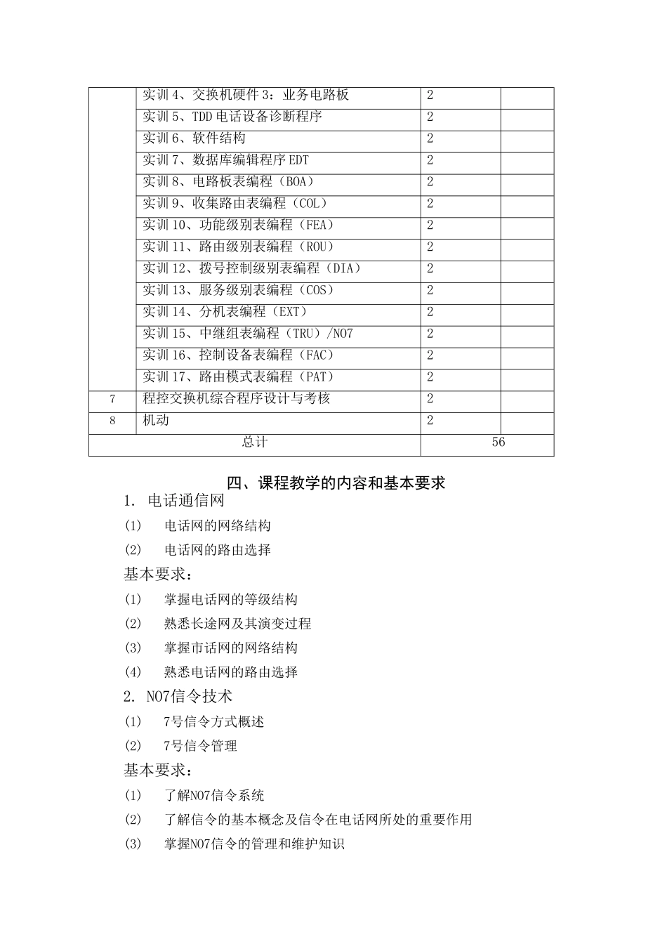 程控交换机实训_第2页