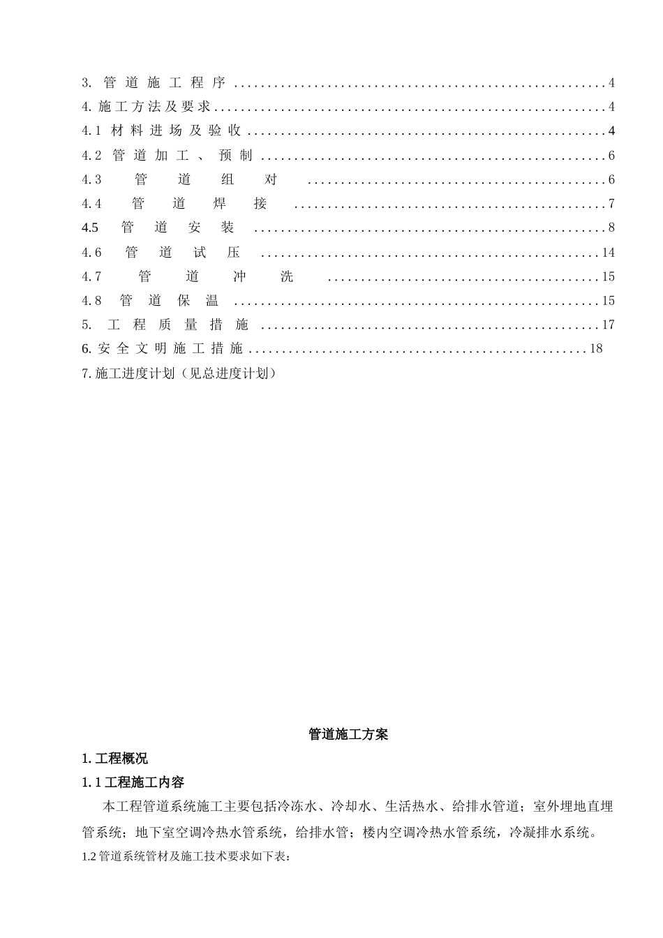 空调系统管道施工方案_第2页