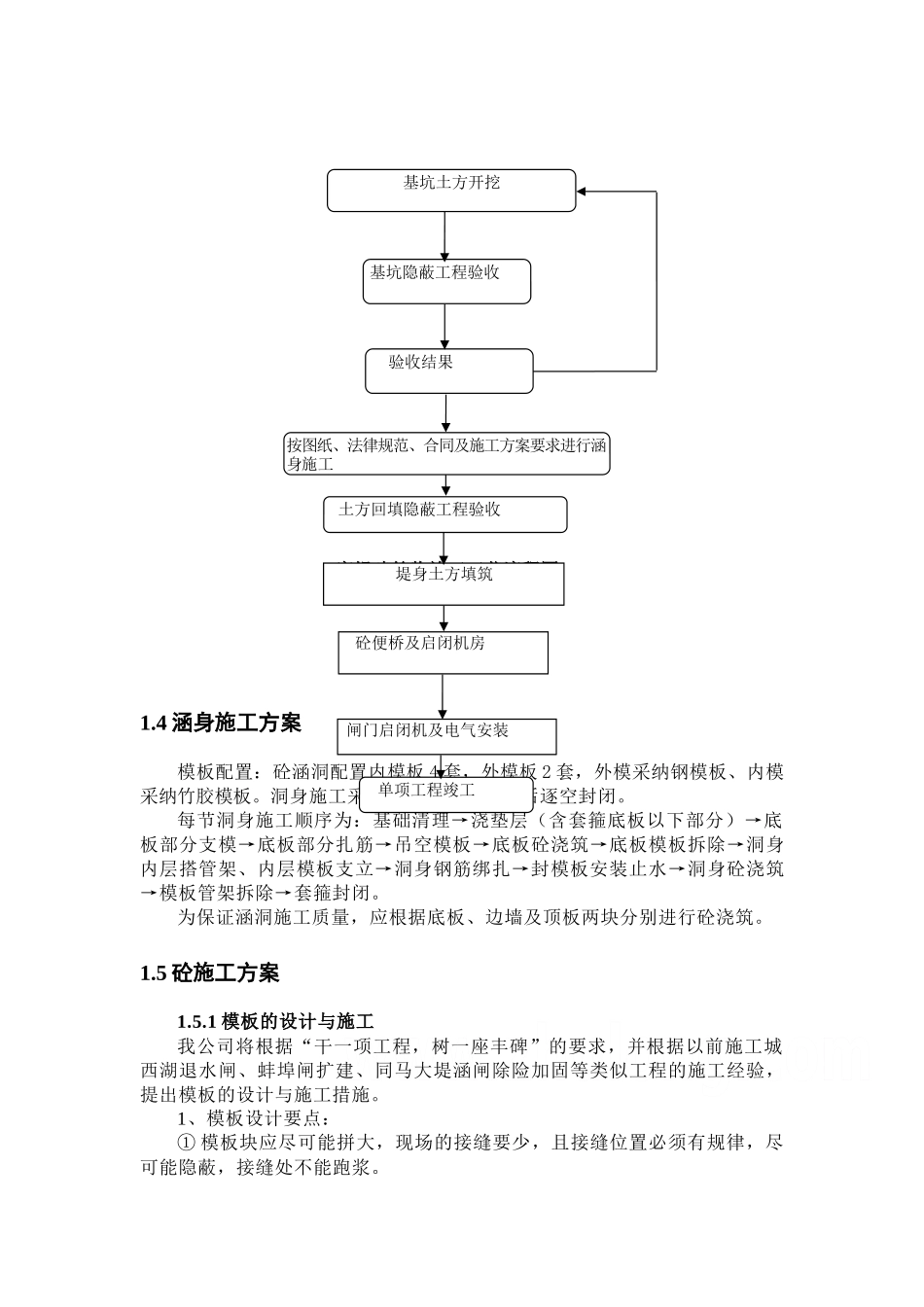 穿堤建筑物施工方案_第3页