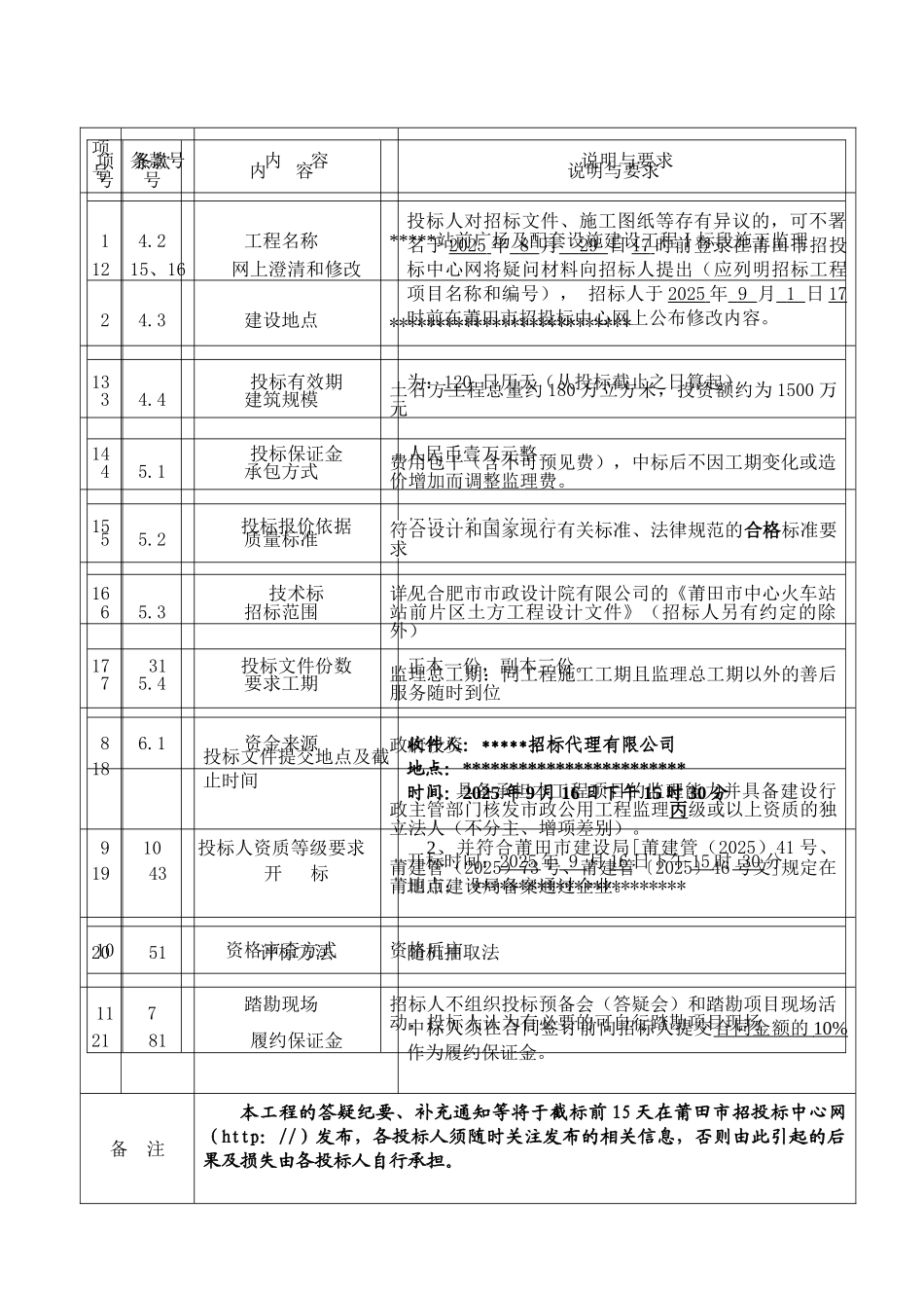 站前广场及配套设施监理招标文件_第3页