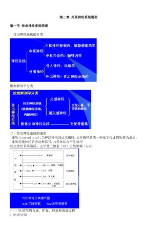 第2章-外周神经用药