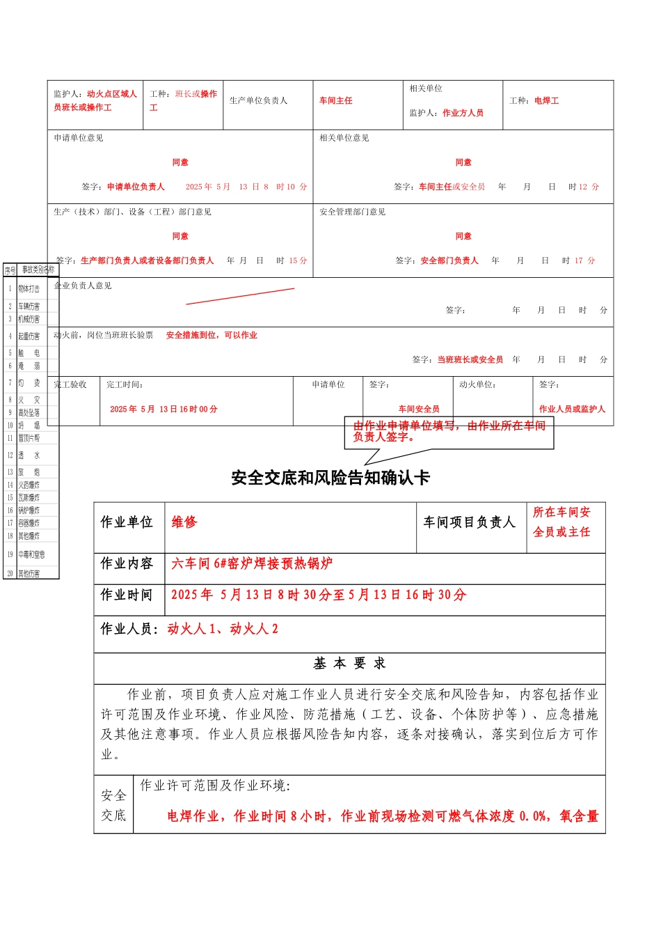 第2部分：八大作业票填写规范_第2页
