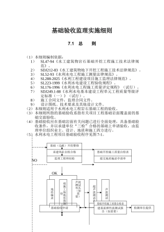第7章-基础验收监理实施细则