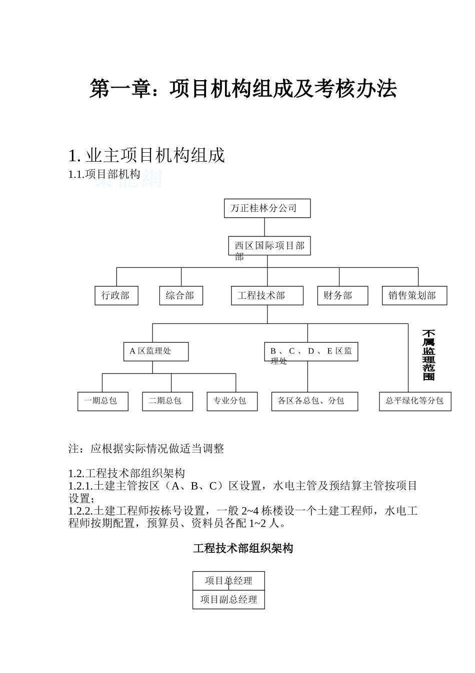 第一章：项目机构组成及考核办法_第1页