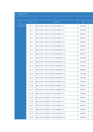 第一章静置设备制作