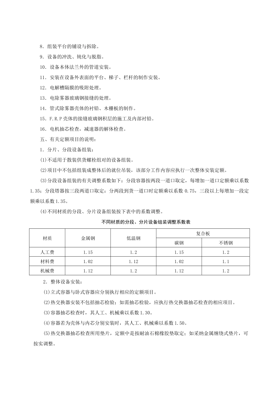 第二章-静置设备安装-说明计算规则_第2页