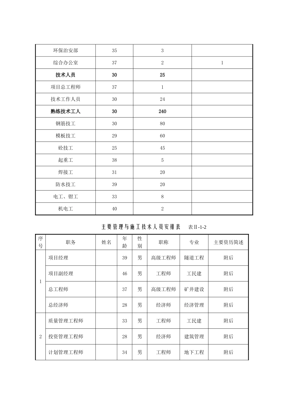 第二篇--施工装备和劳动力详细情况说明_第3页