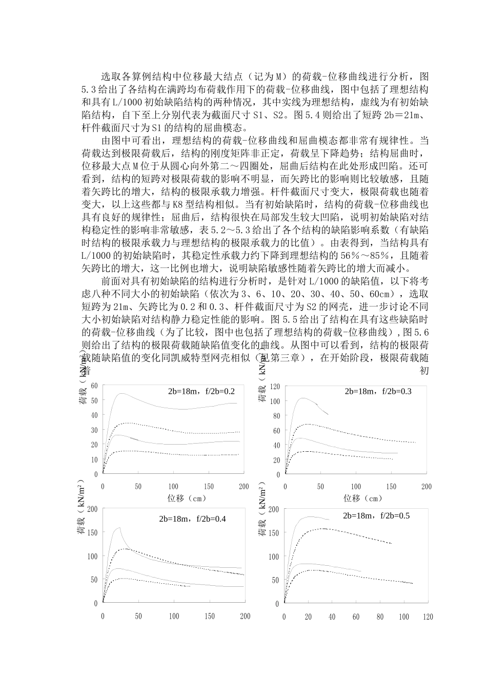 第五章--单层肋环型椭球面网壳的静力稳定性分析_第3页