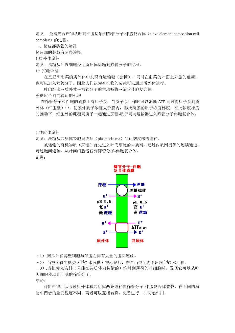 第五章植物体内有机物质的运输_第2页