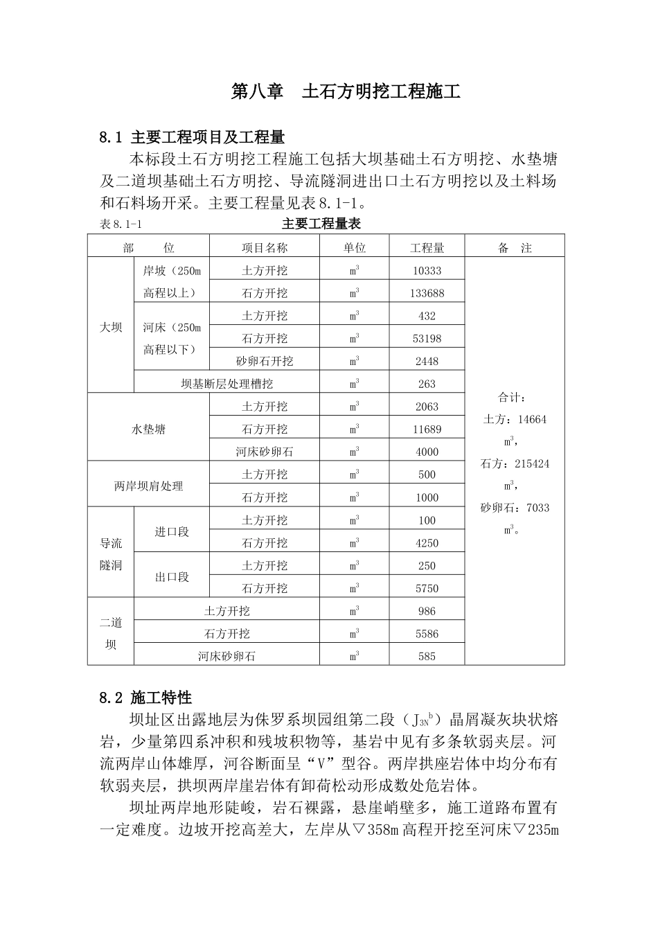 第八章-土石方明挖工程施工_第1页