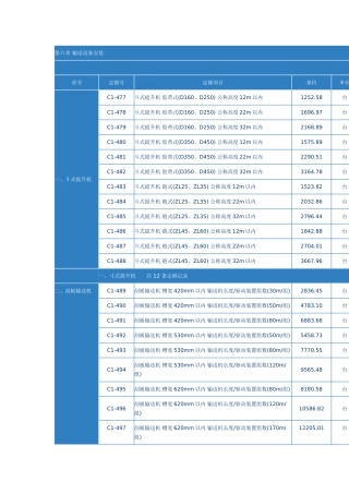 第六章-输送设备安装