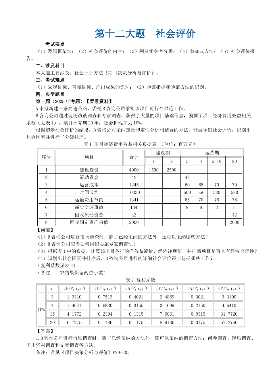 第十二大题-社会评价_第1页
