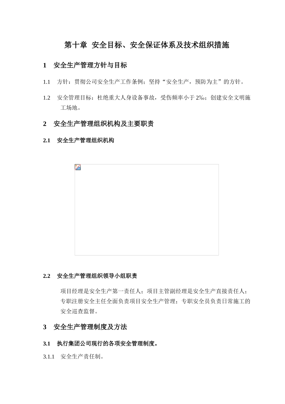 第十章安全目标安全保证体系_第1页
