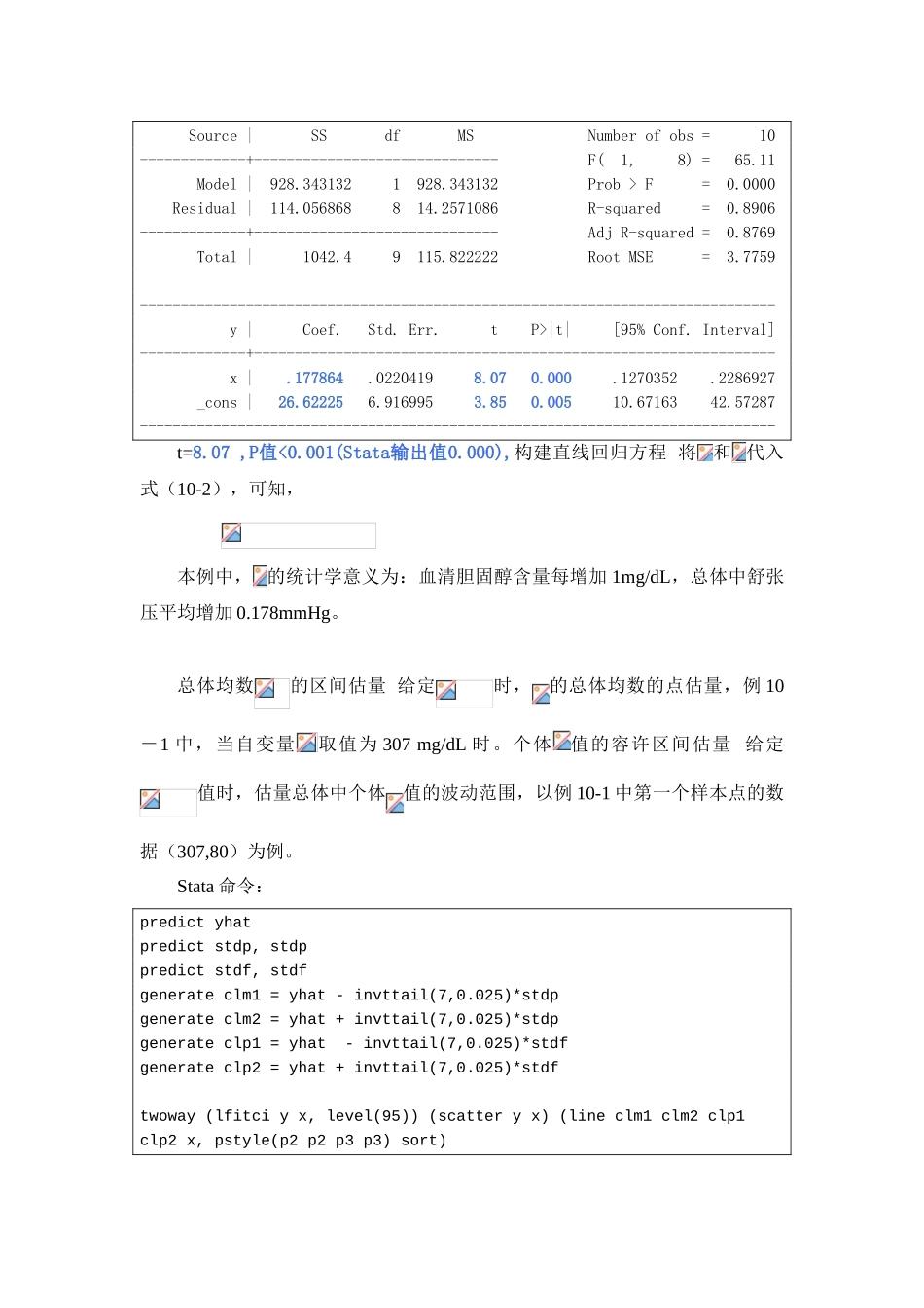 第十章直线回归和相关Stata实现_第2页