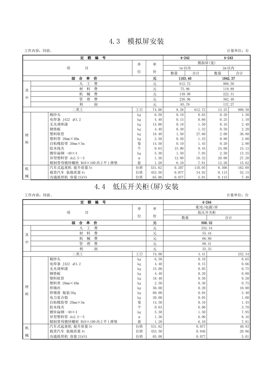 第四章-控制设备及低压电器-定额_第2页