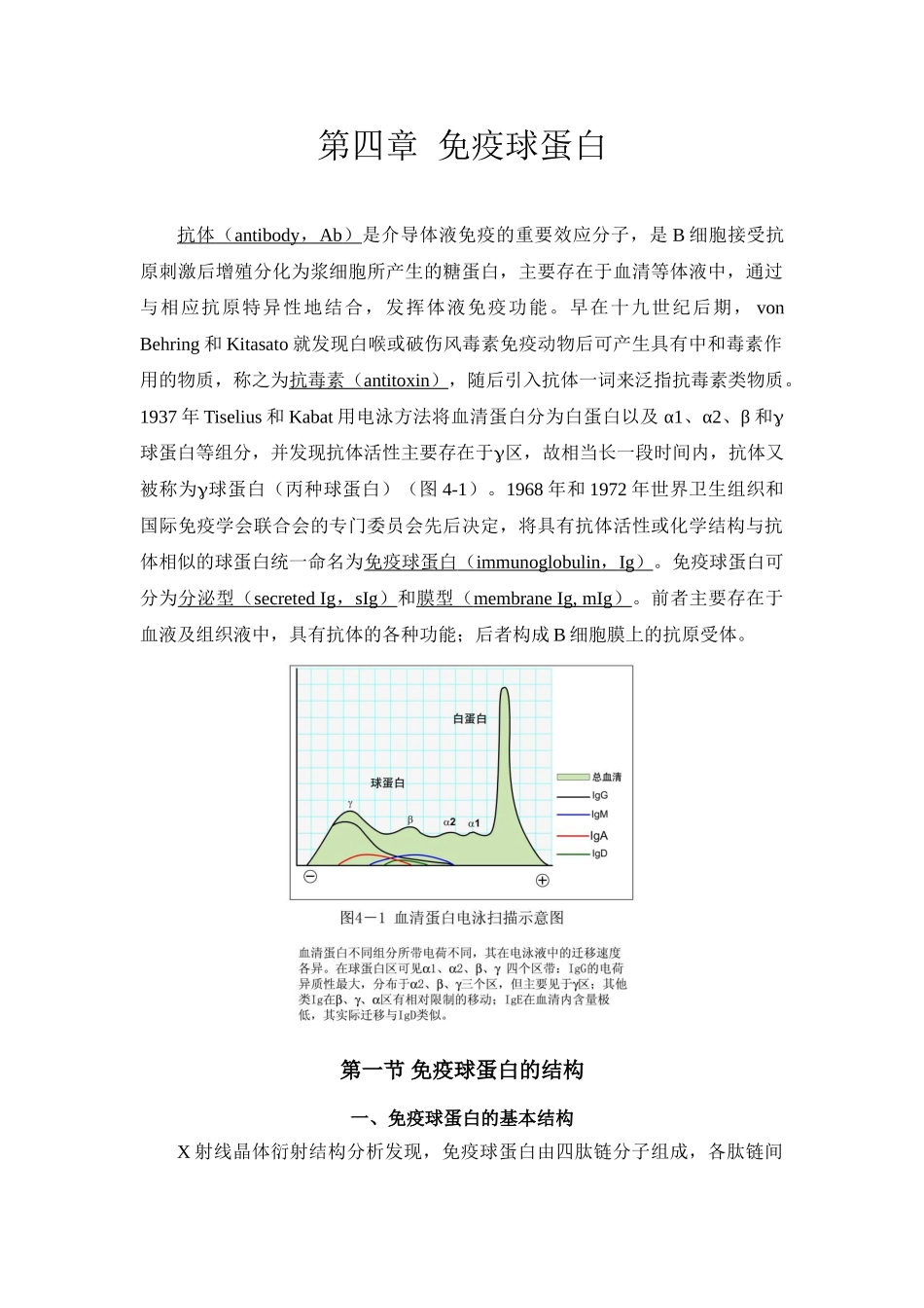 第四章免疫球蛋白_第1页