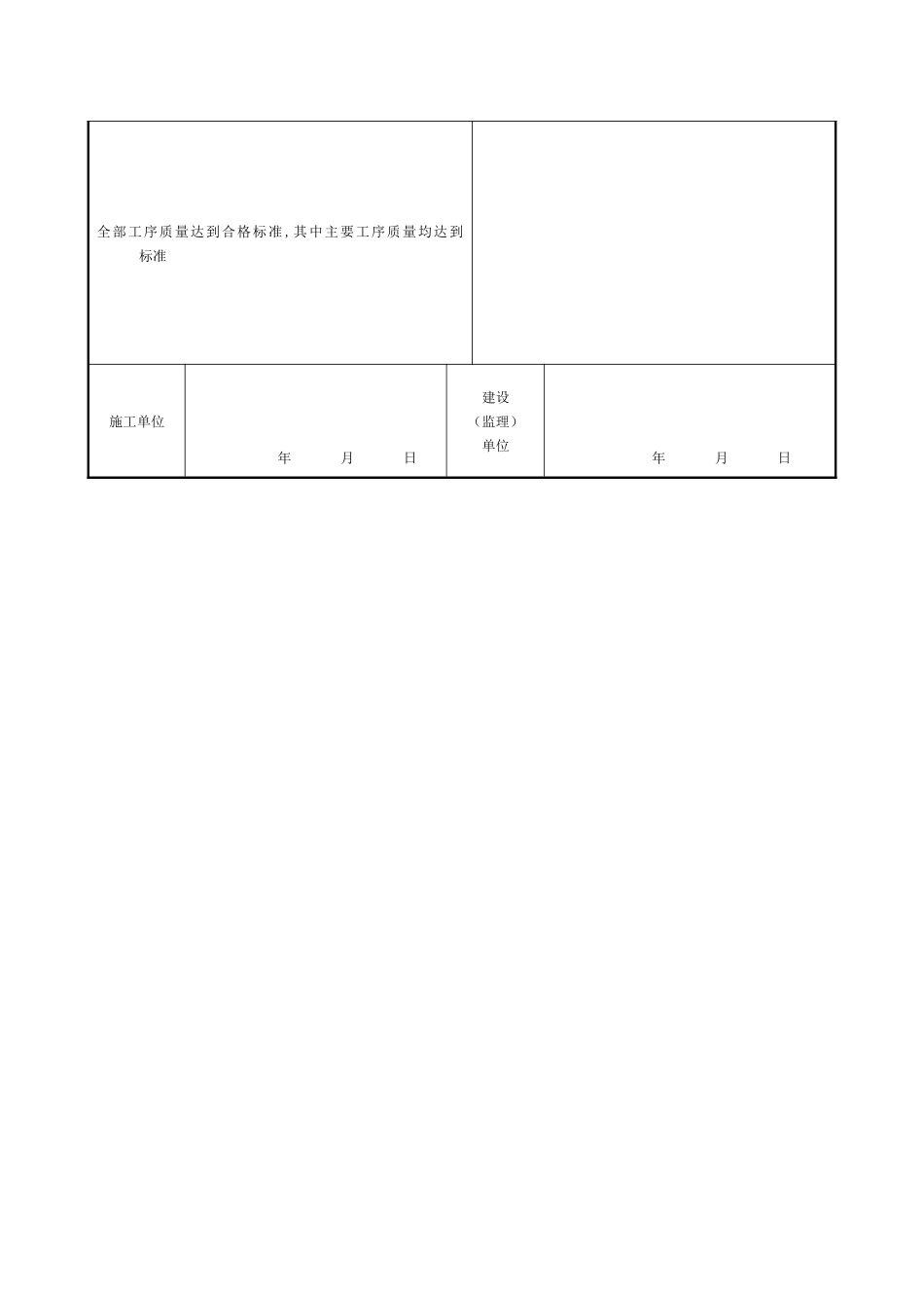 第四部分碾压式土石坝和浆砌石坝工程单元工程质量评定表_第3页