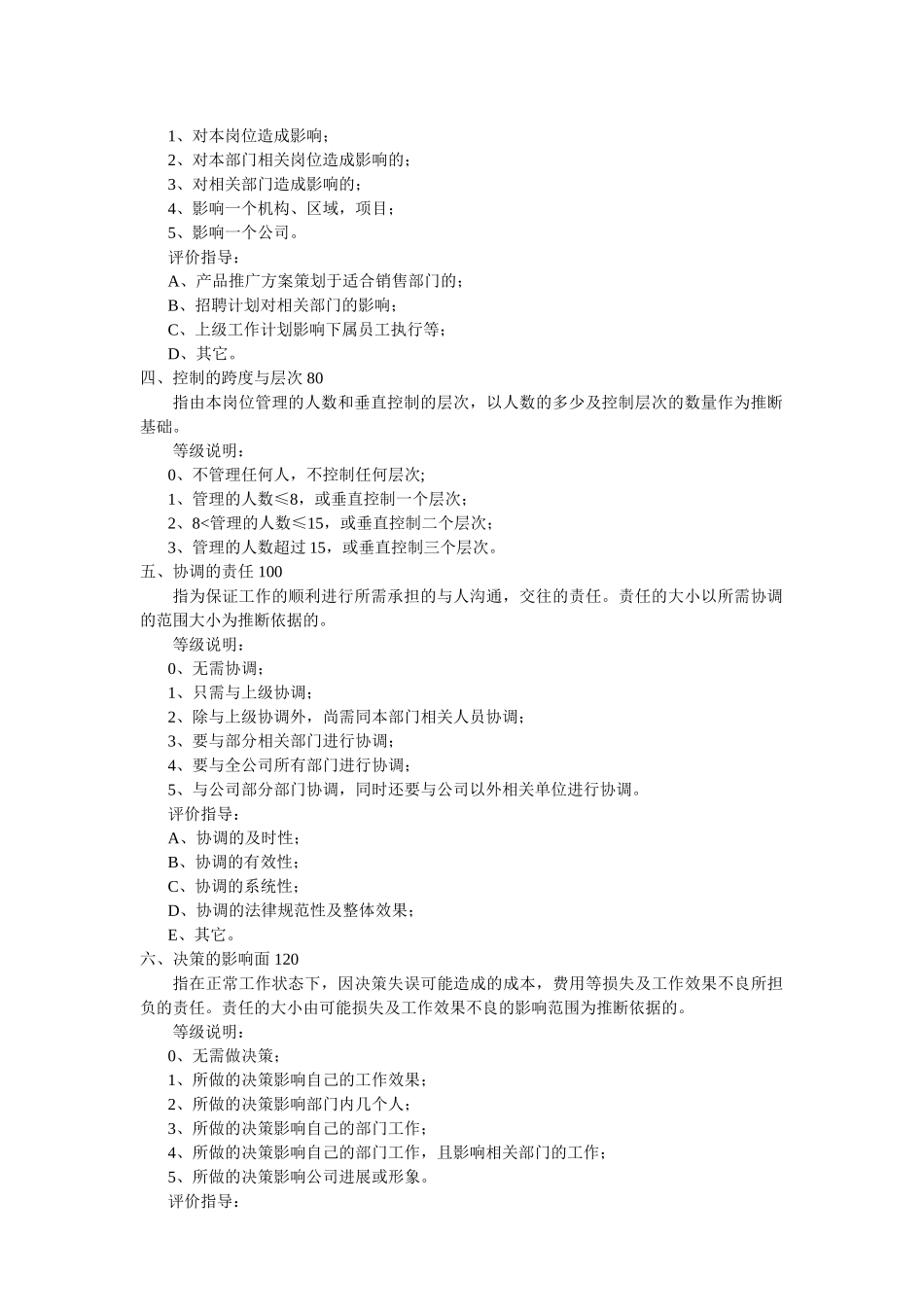 等级体系因素计点法_第2页