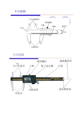 简版量具使用培训资料