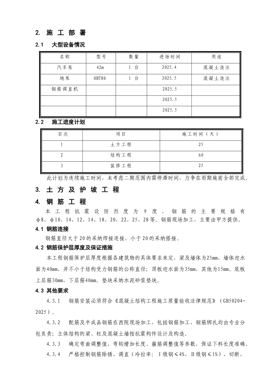 管廊施工组织设计_第2页