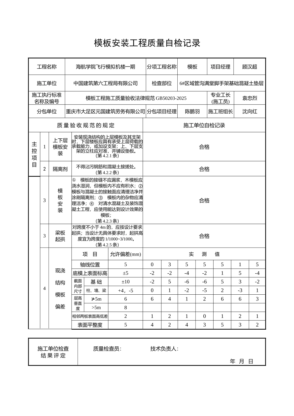 管沟满堂脚手架基础混凝土垫层_第1页