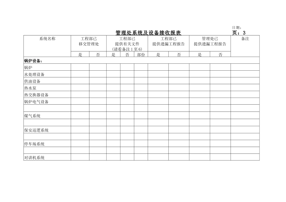 管理处系统及设备接收报表_第3页