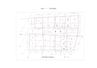 管网布置等水压线