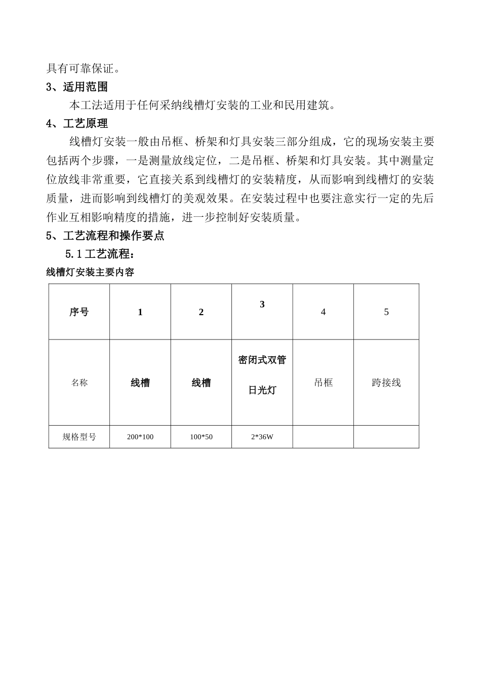 线槽灯安装工法_第3页