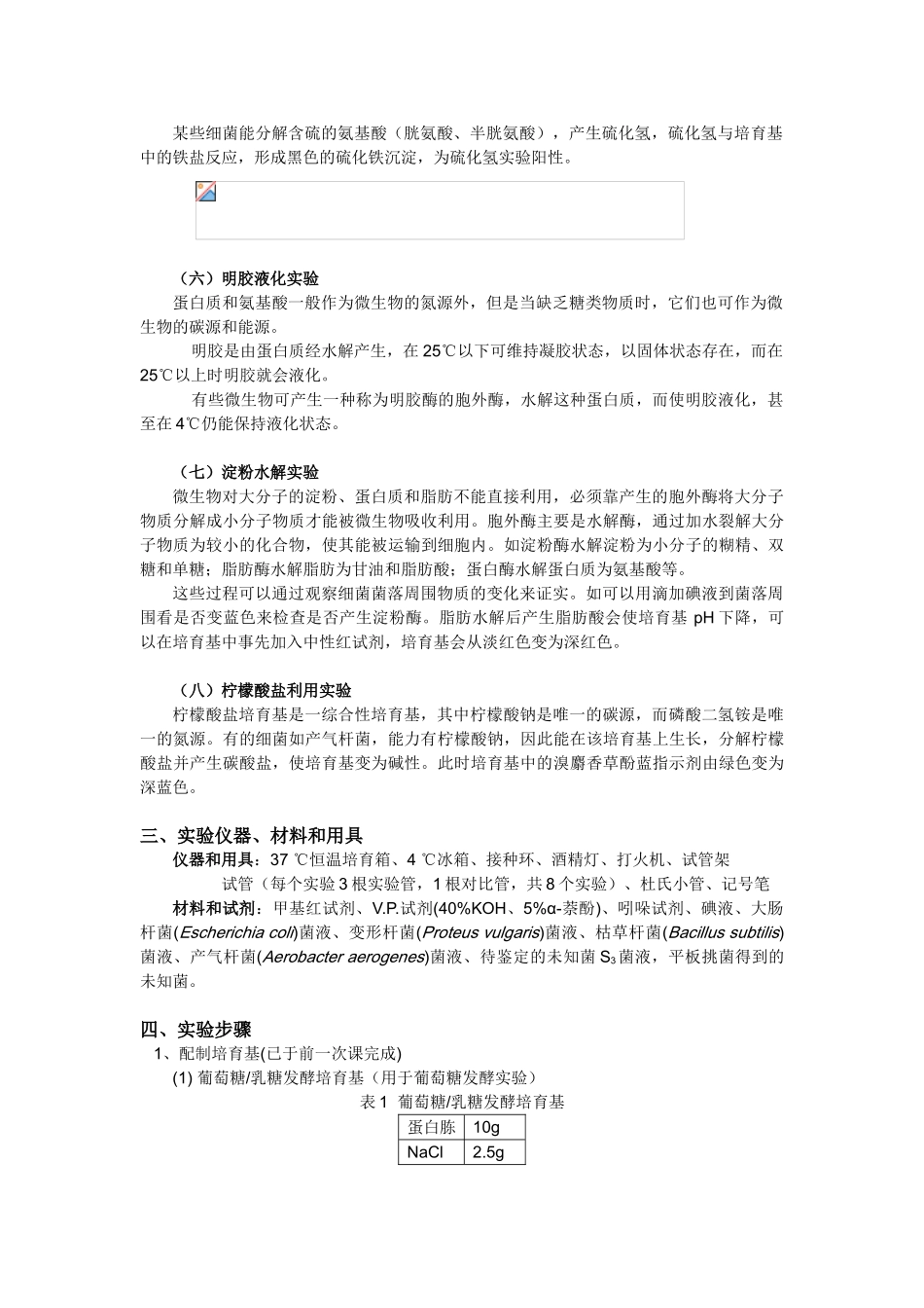 细菌鉴定中常用的生理生化反应_第2页