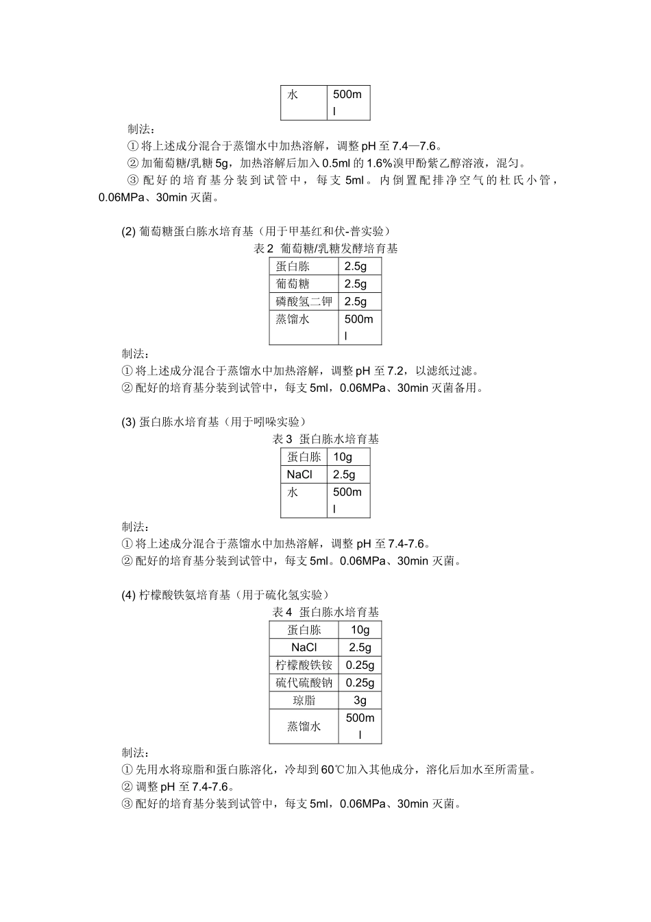细菌鉴定中常用的生理生化反应_第3页