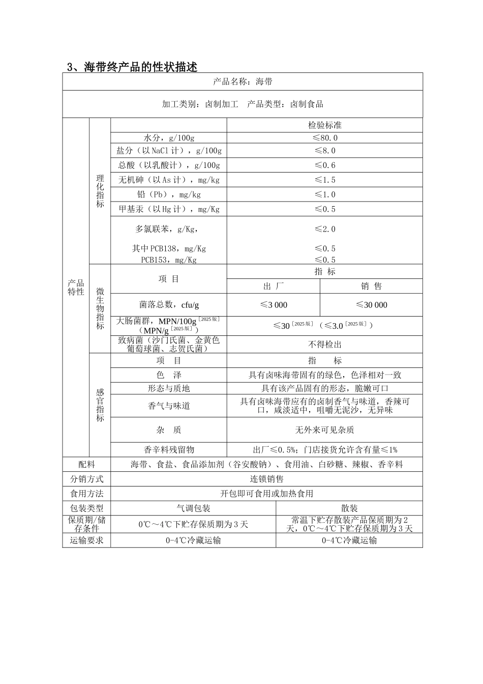 终产品特性描述_第3页
