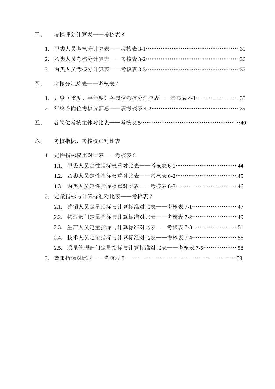 绩效考核全套流程表格_第2页