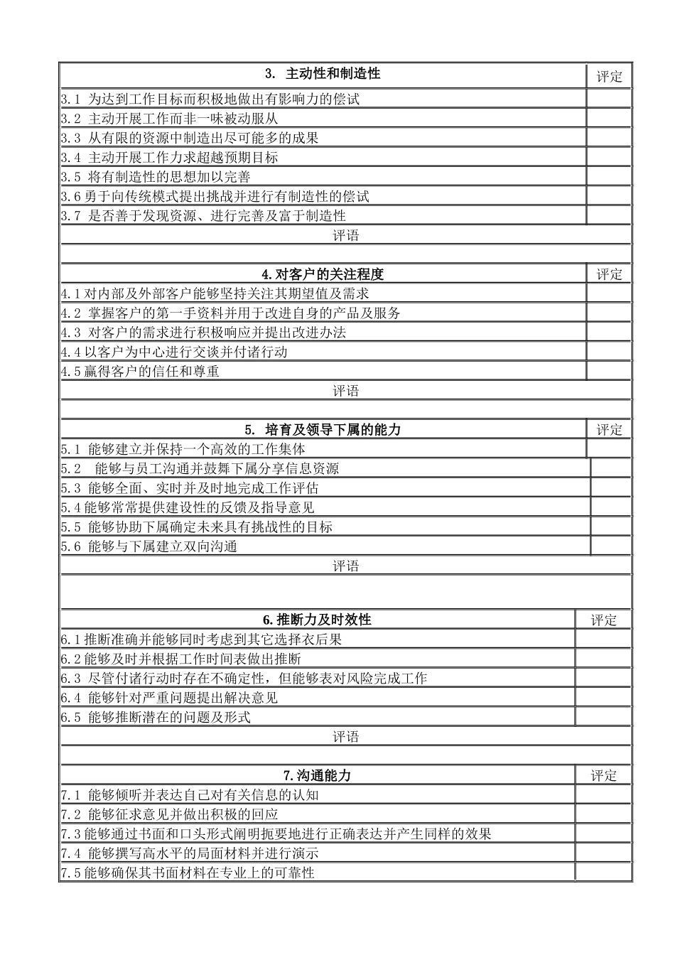 综合能力考核表_第2页