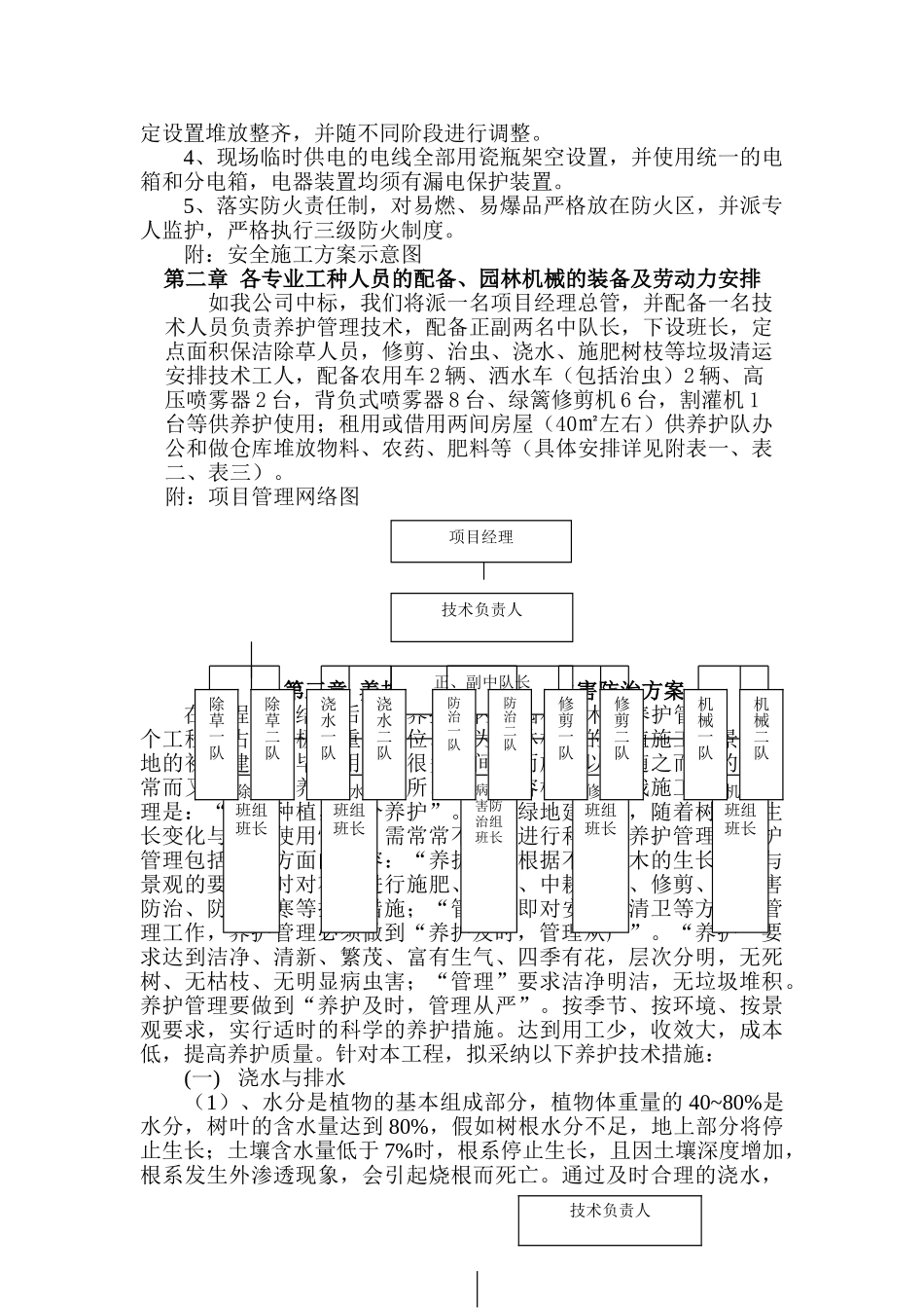 绿化养护管理技术方案_第3页